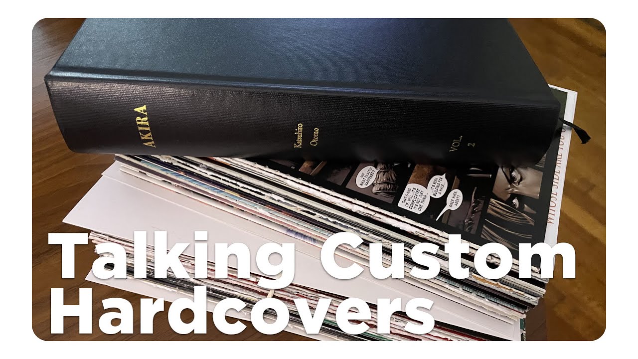 Custom Bound Hardcover chat with The Hardcover Comic