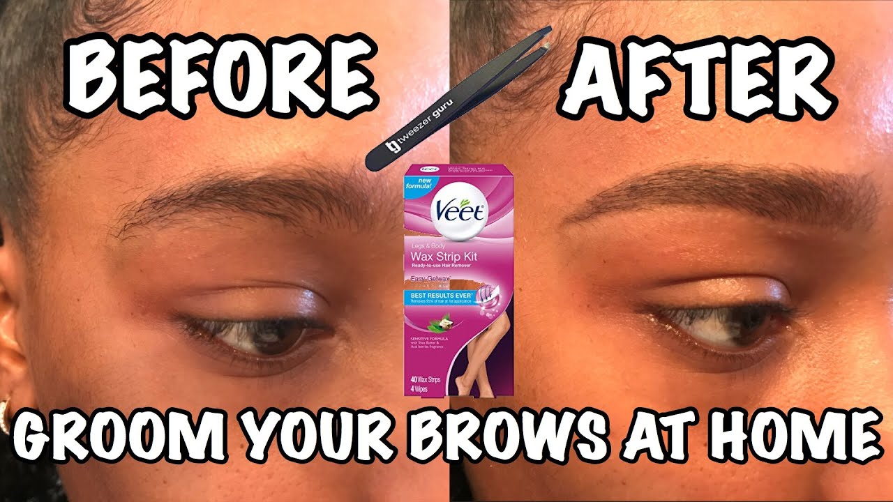 Wax Your Eyebrows At Home | Veet Wax Strips
