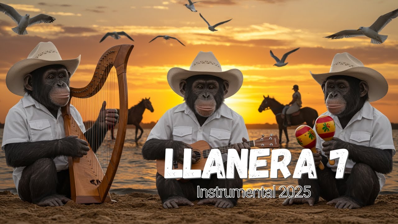 Música Llanera Instrumental 7 | Joropo | Arpa, Cuatro y Maracas | 1 hora de Recital llanero | 2025