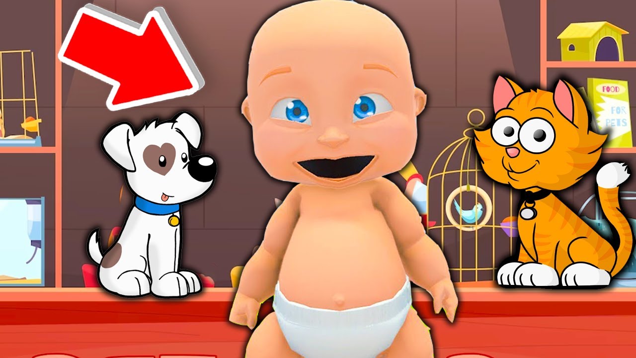 Baby Goes To A PET STORE... (Who's Your Daddy?)