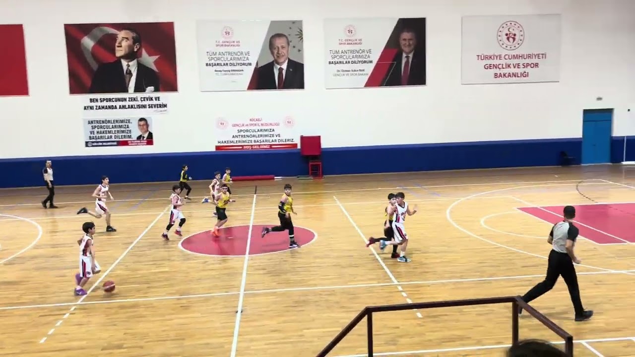 Gölcük Basket-Gebze Olimpik U12B 1.Çeyrek