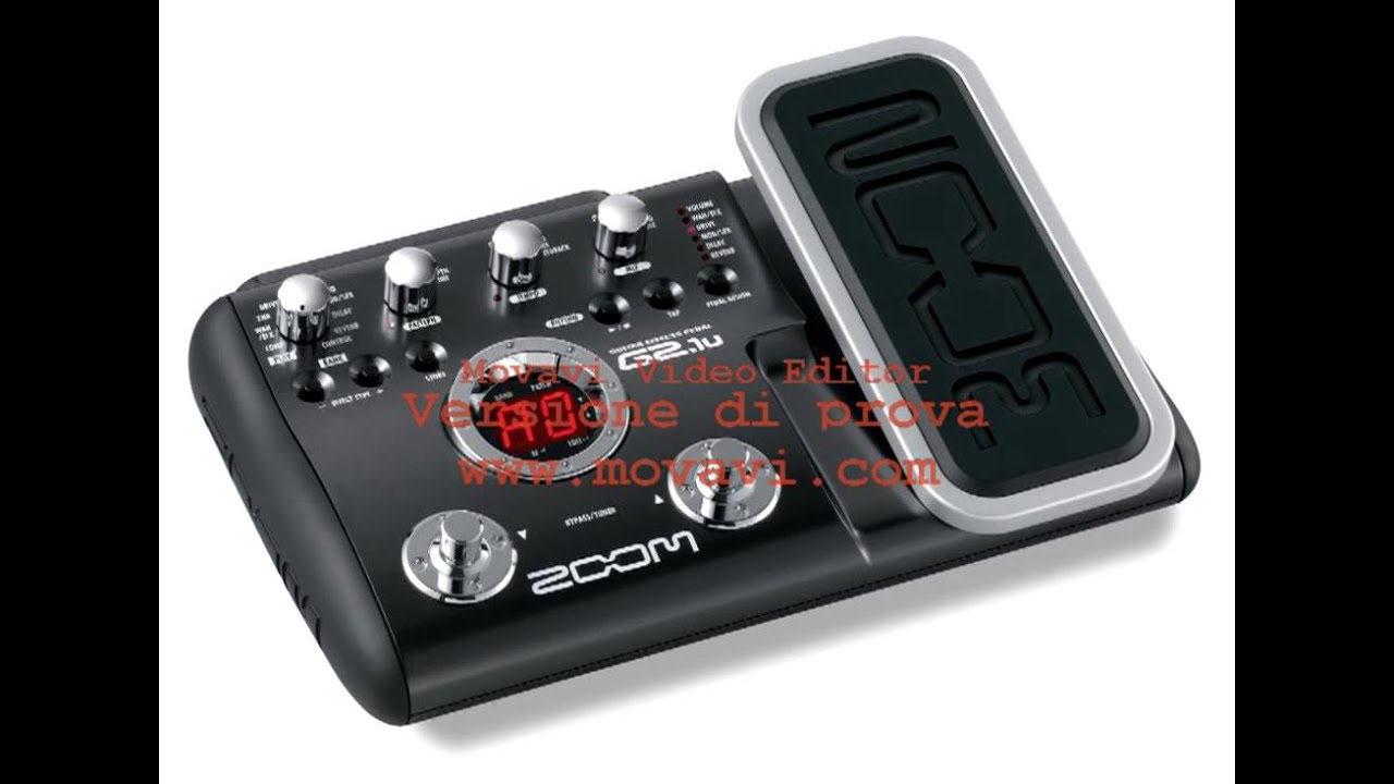 zoom g2 1u clean sound demo with pitch shifter