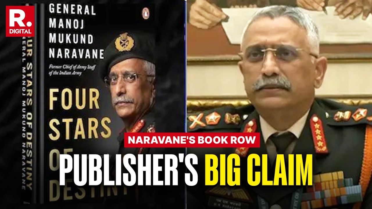 Naravane's Book Row Escalates: Publisher Claims General's Book Has Not Gone Into Publication