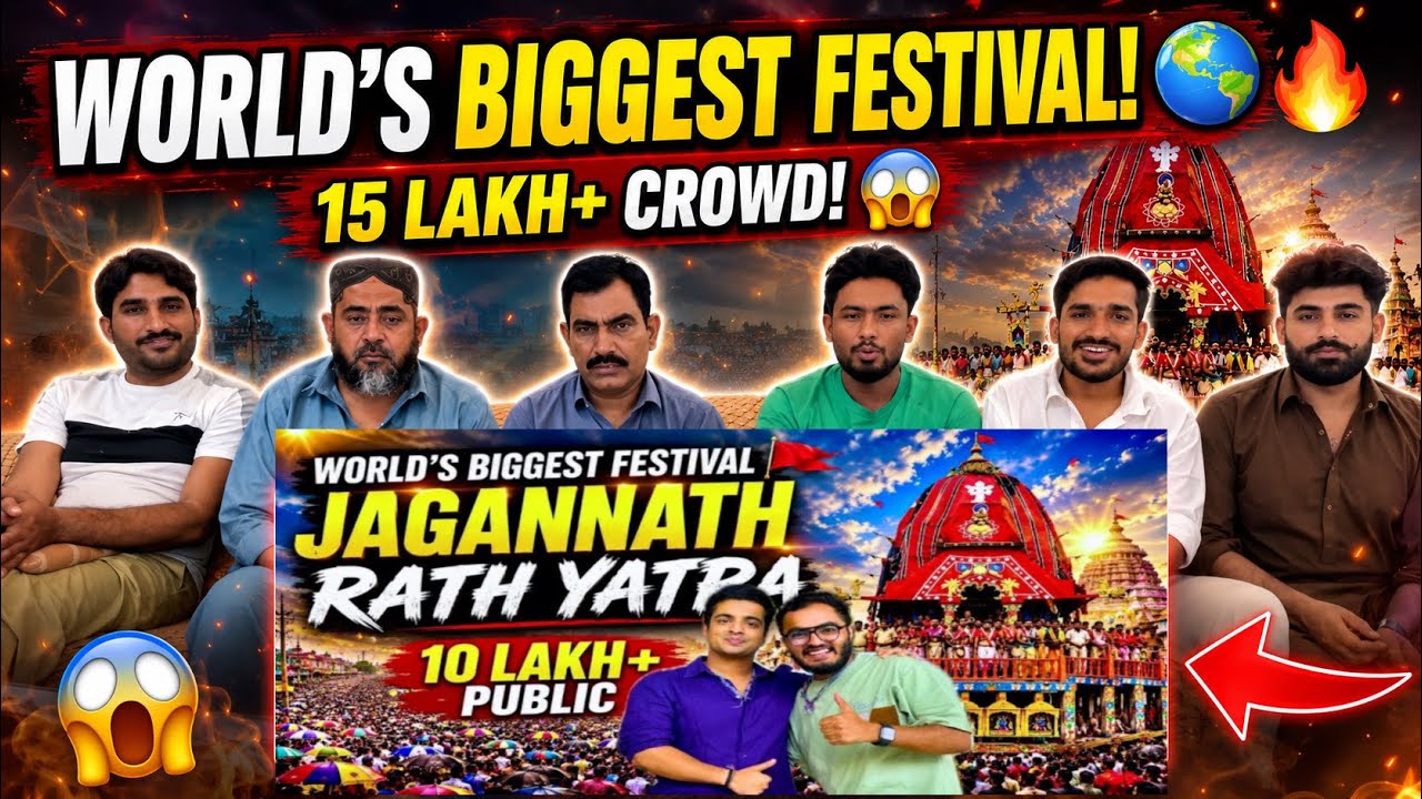 😱15 Lakh+ Public World&rsquo;s Biggest Festival | Jagannath Rath Yatra 2026 Exclusive Coverage | Puri