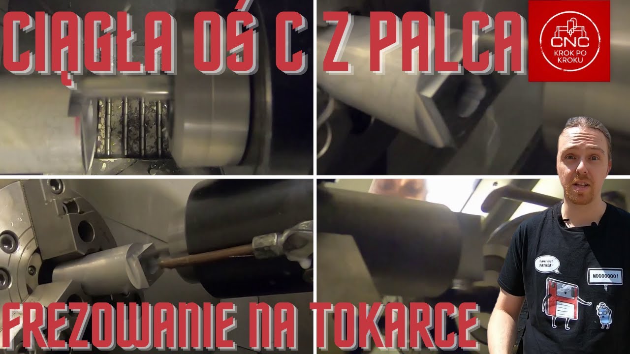 Ciągła oś C z palucha? Frezowanie z osią C na tokarkach CNC Haas z wykorzystaniem G112