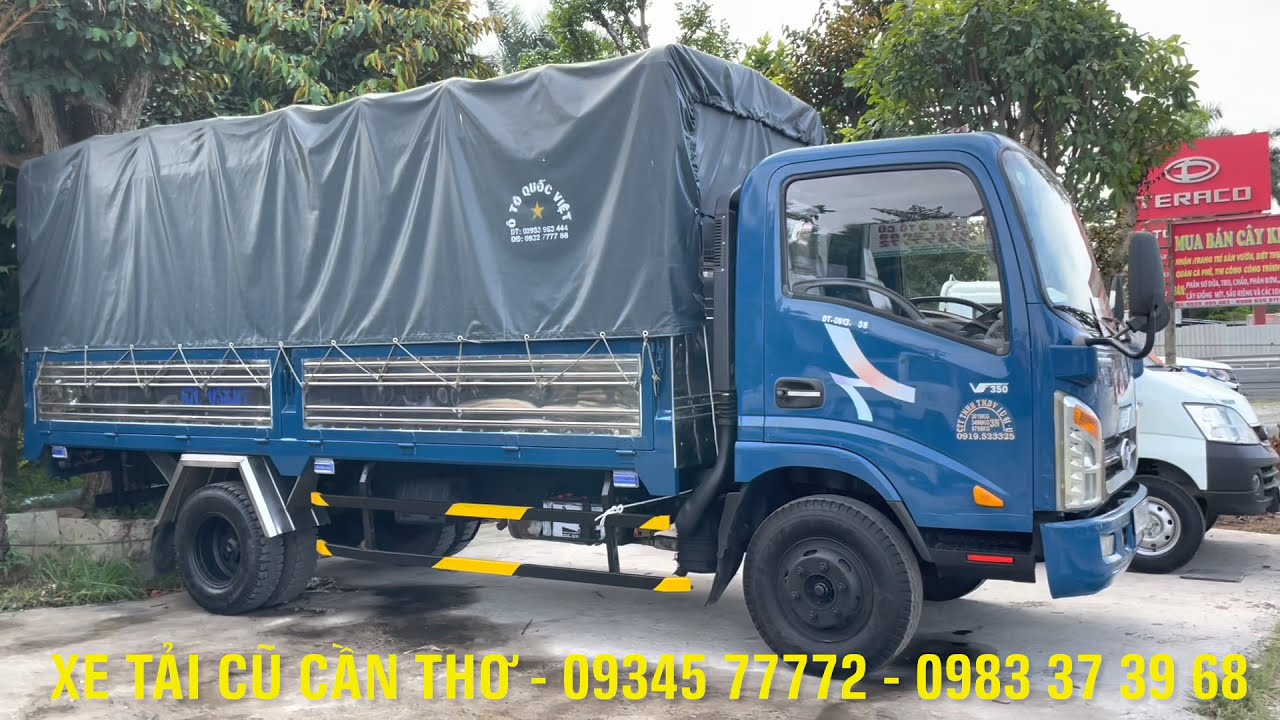 Veam VT350 tải 3,49 tấn th&ugrave;ng 4m88 - xe tải cũ cần thơ