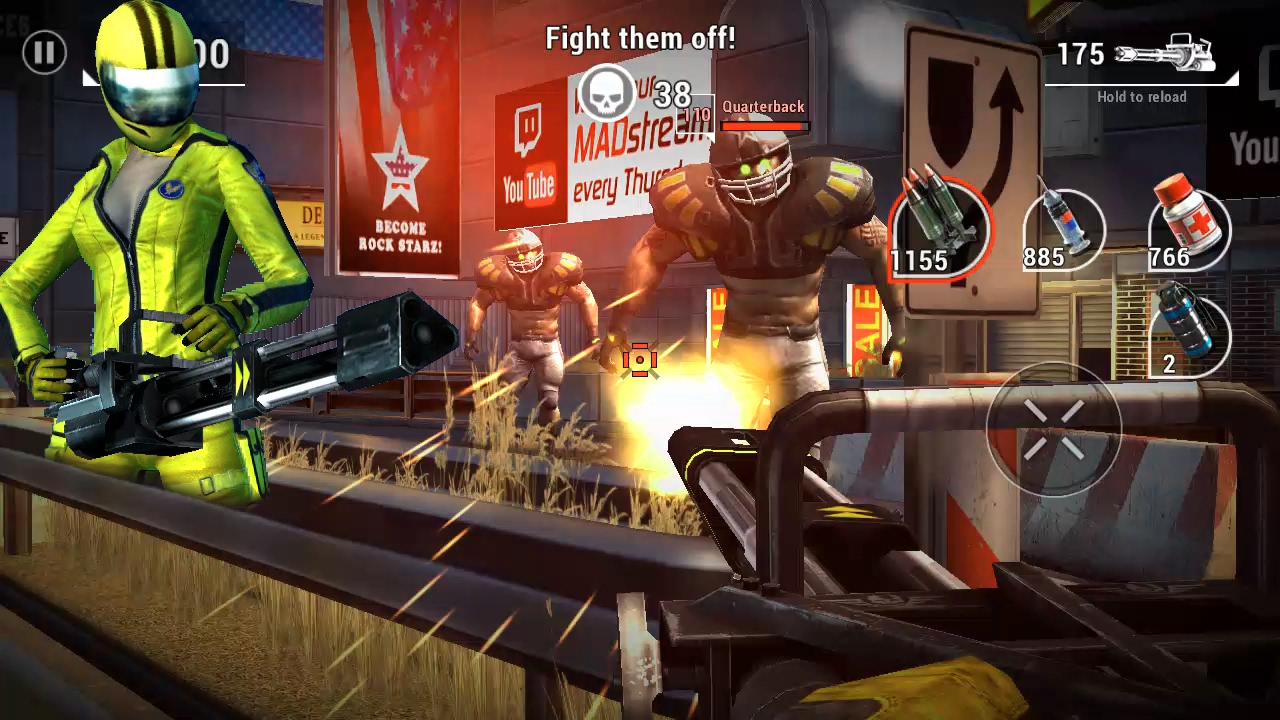 UNKILLED - Minigun Vs. Epic Zombies | Base Defense