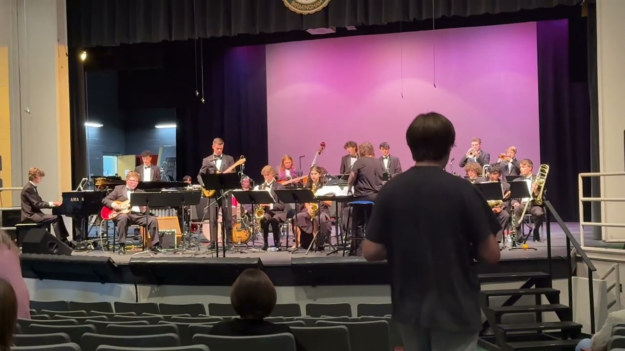 Hoover High School First Edition Opening For SuperJazz  Concert