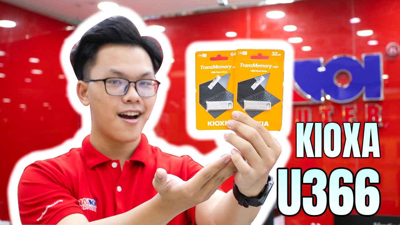 Tr&ecirc;n Tay V&agrave; Đ&aacute;nh Gi&aacute; Nhanh USB Kioxia 32GB U366