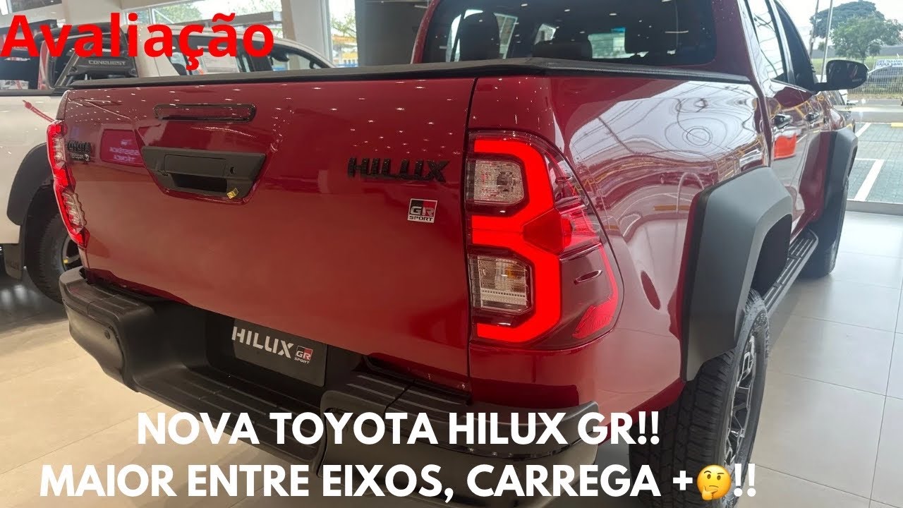 NOVA TOYOTA HILUX GR!!