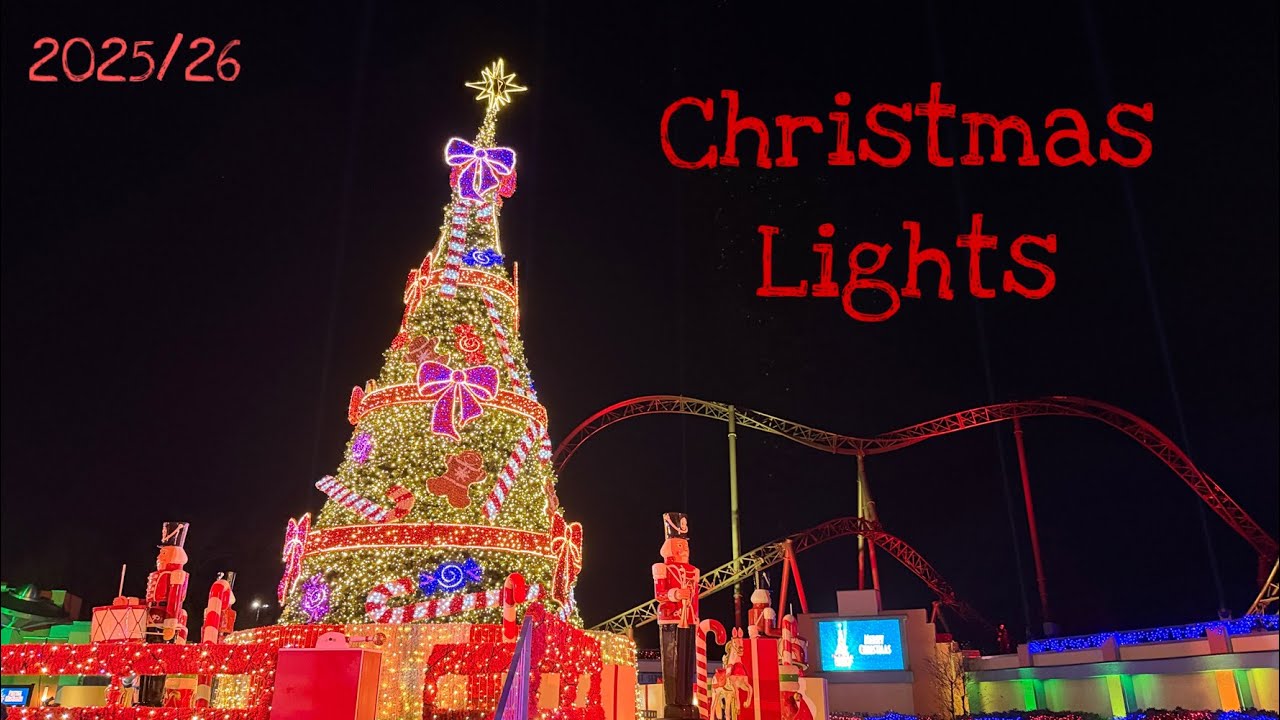 Movie Park Germany - Hollywood Christmas Lights (Feuerwerk) Endshow