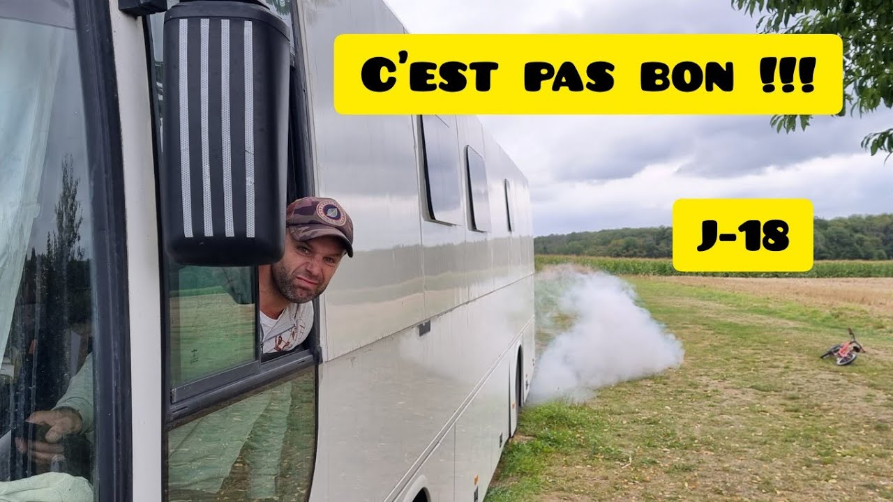 Ca démarre mal !!! Daily vlog J-18 ❗ Transformer un bus en camping-car 38 ❗