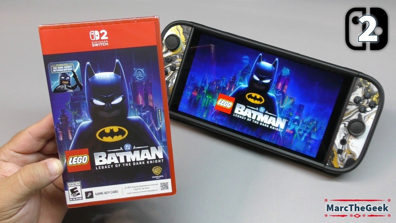 Lego Batman: Legacy of the Dark Knight Unboxing & Gameplay on Nintendo Switch 2