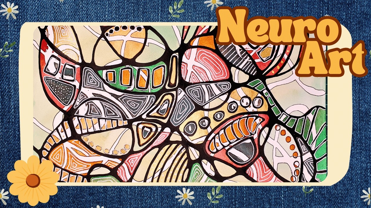 Lines that Flow Like Thoughts / Neurographic Art