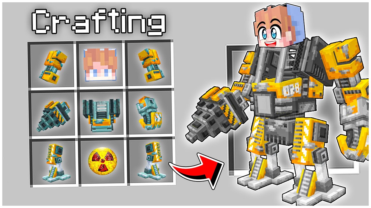 JOJO MEMBUAT ROBOT TERKUAT DI MINECRAFT!