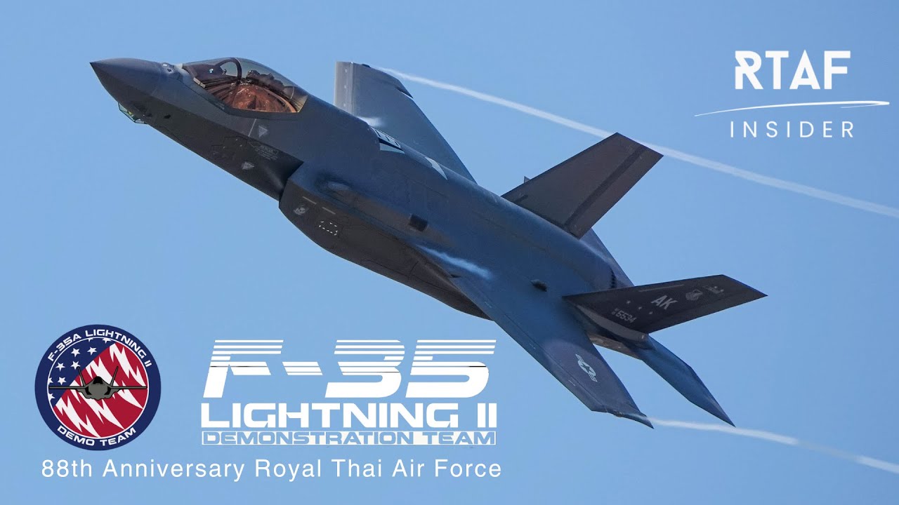 F 35A Lightning II @ 88th Anniversary RTAF
