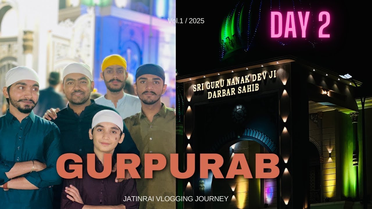 Gurudwara mein dosto ke saath Gurpurab,khushi aur mazedaar pal🎉 || Day 2 || vlog day 59