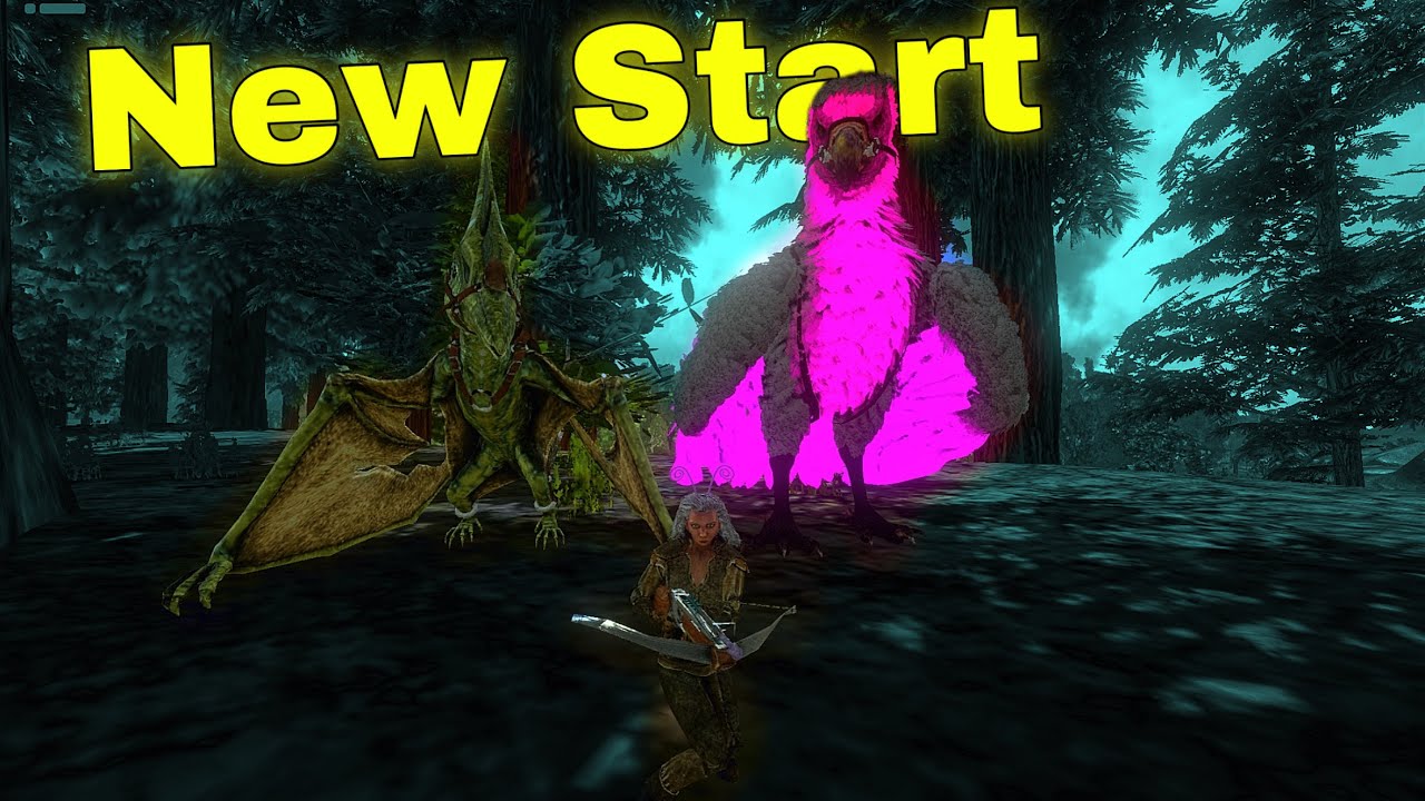 [Ark Mobile PvP] New Start Solo | Taming and more | #1