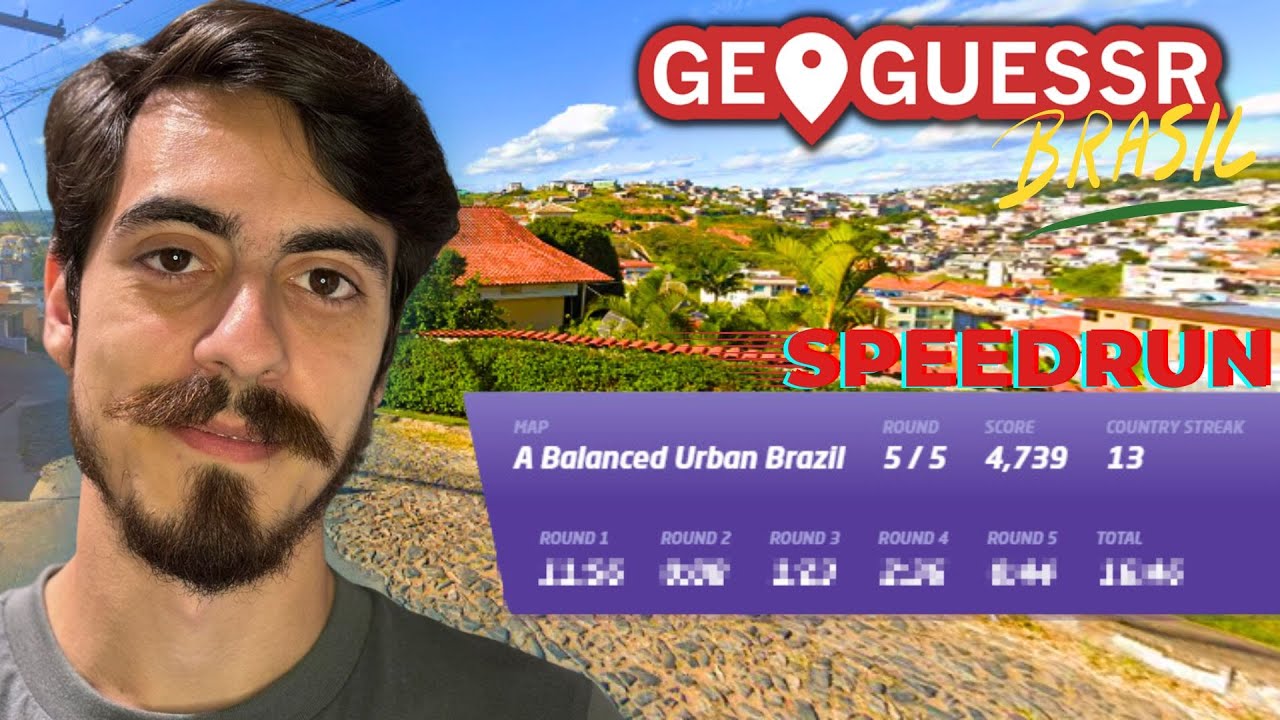 BRASIL URBANO EM TEMPO RECORDE! - GeoGuessr