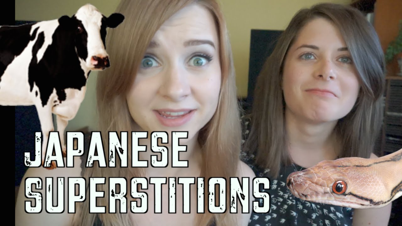 Interesting Japanese Superstitions 迷信：日本vsカナダ