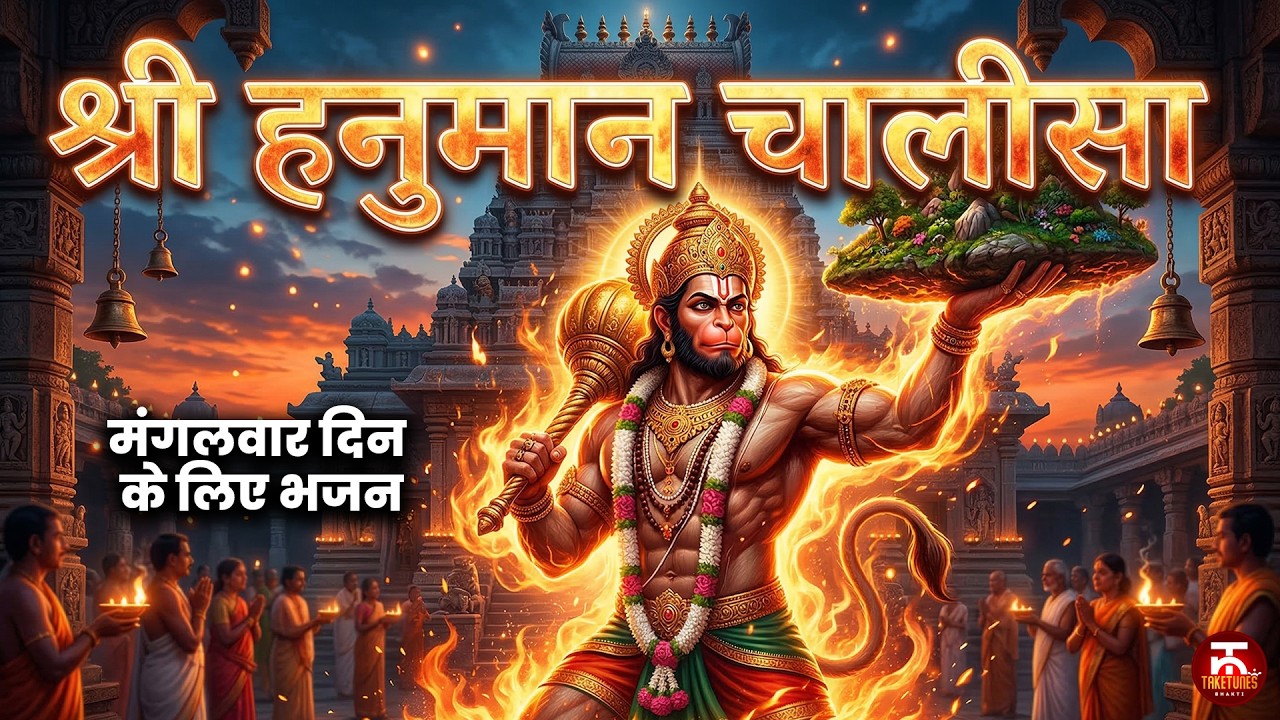 Hanuman Chalisa LIVE | हनुमान चालीसा लाइव | Full Bhakti Song | Bajrangbali Bhajan | Taketunes Bhakti