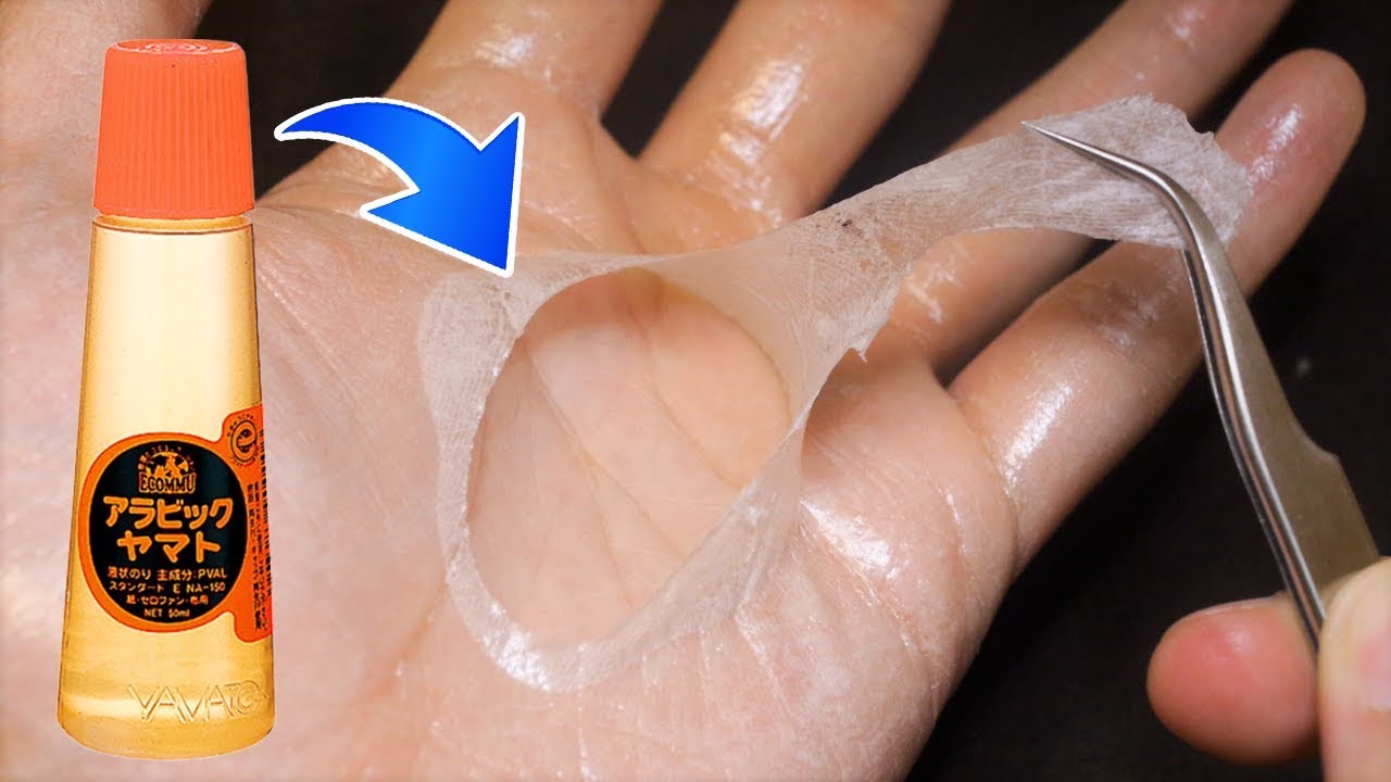 最高の快感！乾いた液体ノリを剥がす 2【ASMR/音フェチ】