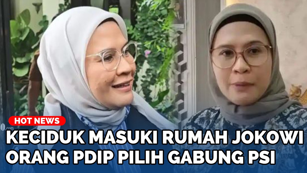🔴Siapa Nina Bachtiar? Anak Jenderal Tinggalkan PDIP Demi PSI, Keciduk di Rumah Jokowi