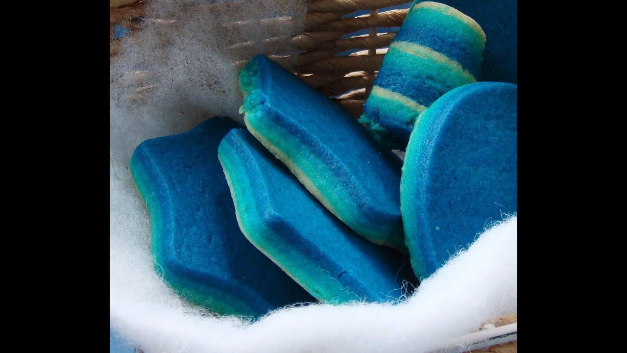 GALLETAS DE MANTEQUILLA AZULES # 143 #