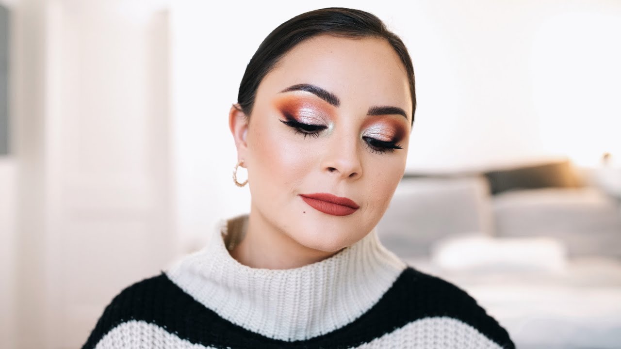 Pumpkin Spice Fall Glam Makeup Tutorial