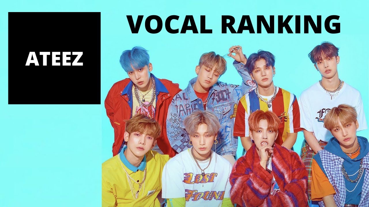 Ateez: Vocal Ranking