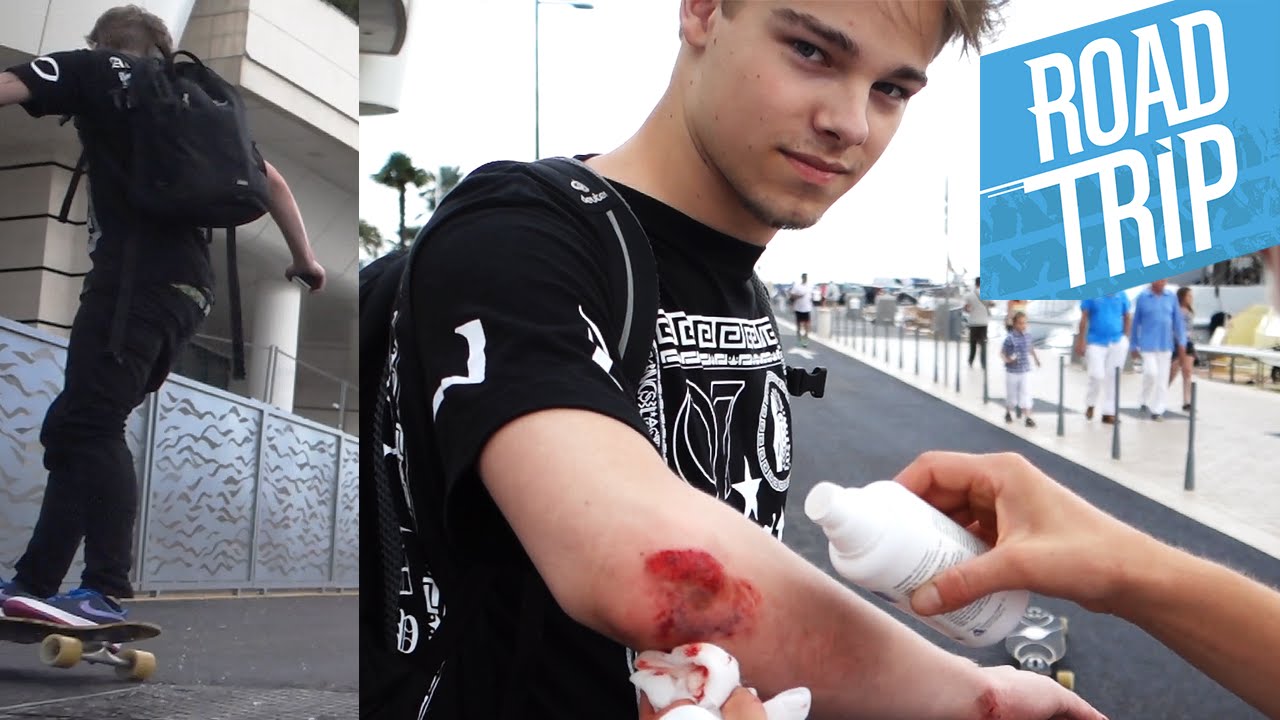 TADDLS LONGBOARD UNFALL + TAUCHEN in Cannes | 