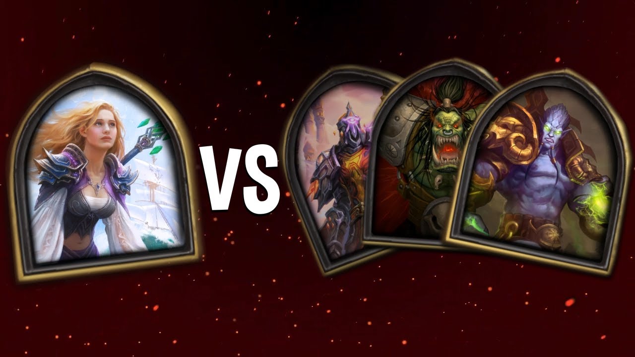 The Full Story of Jaina Told in Hearthstone (featuring Thrall, Archimonde, Grom, Antonidas and more)