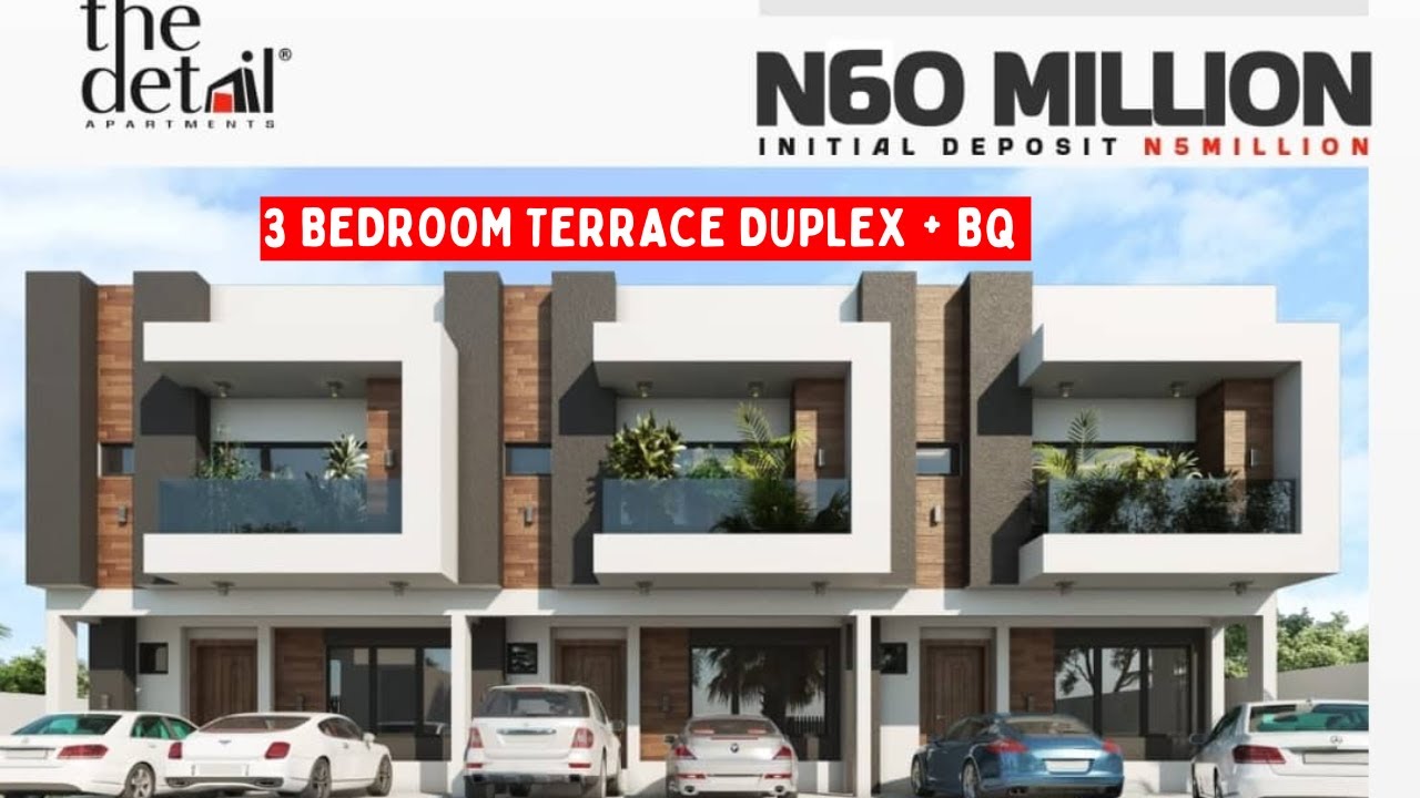 Exquisite 3 Bedroom Terrace Duplex Homes In Lekki: Luxury Living on Monastery Road, Sangotedo Lekki