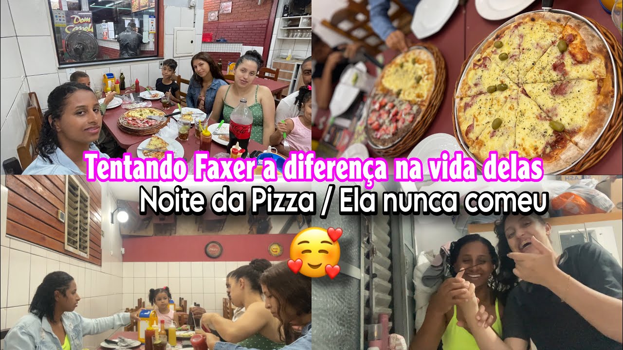 Tentando fazer diferença na vida das minhas Irmãs || Ela nunca foi na pizzaria 😱isso me Doeu 