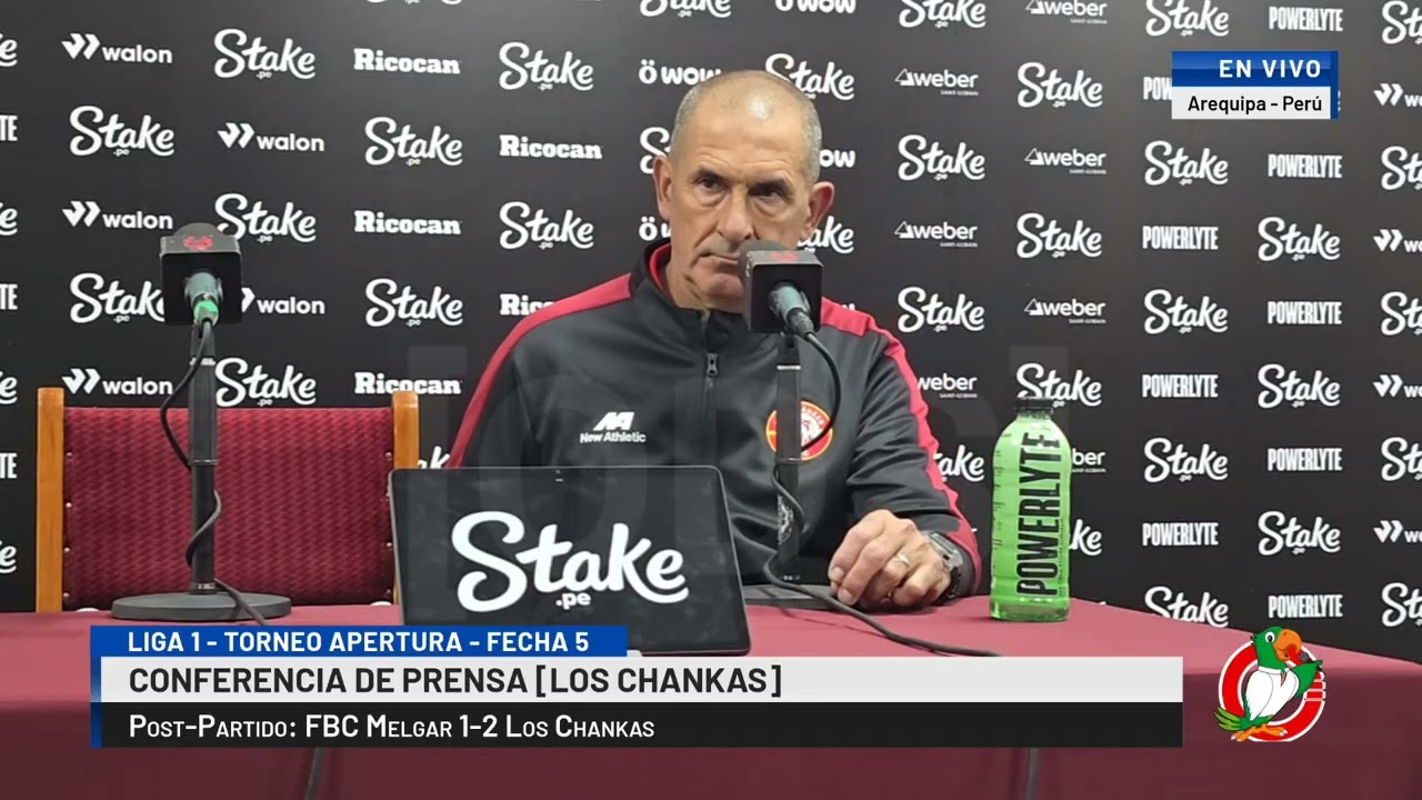 CONFERENCIA DE PRENSA | LOS CHANKAS (2-1) FBC MELGAR | LIGA 1 2026 - FECHA 05