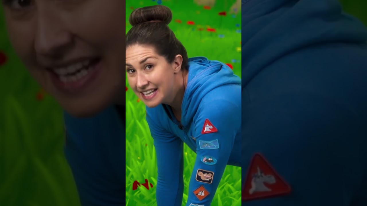 Three Billy Goats Gruff - with YOGA! 🐐🤸 #fairytales #kidsyoga #movement