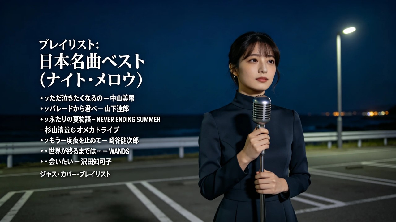 トップヒット・ジャズカバー｜日本クラシック名曲集 山下達郎・WANDS・手嶌葵・崎谷健次郎・杉山清貴＆オメガトライブ・沢田知可子【作業用BGM・夜・カフェ】