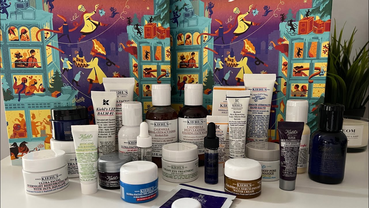 Kiehls Advent calendar 2023 Кращій адвент по співвідношенню ціна-наповнення.