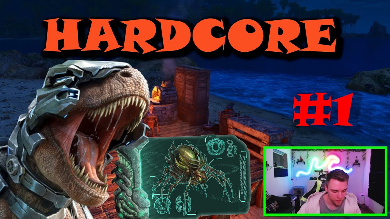 Ark Hardcore #1 / Erstmal die Basics machen! / Ark Survival Ascended / Solo / Hardcore