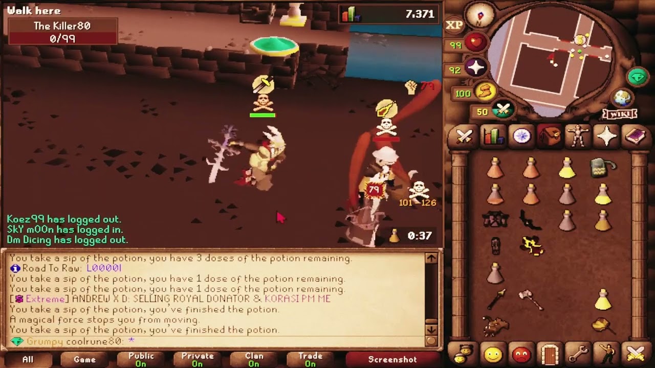 Roat Pkz PK Vid 1 | TOO PRETTY IN HERE | MILLIONS PKED | splashy xD (coolrune80)