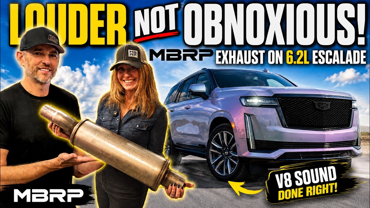 Loud But Not Obnoxious – MBRP Performance Exhaust on 6.2L Escalade
