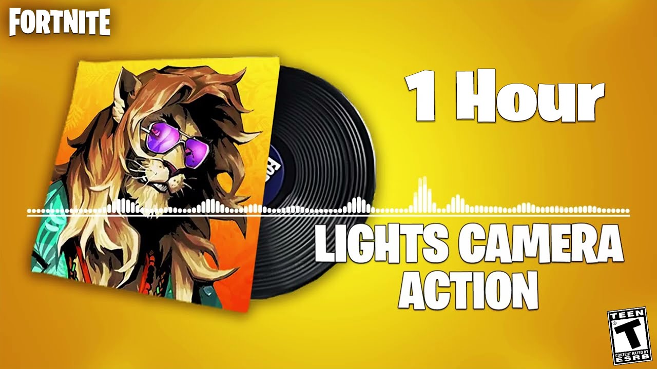Fortnite Light Camera Action Lobby Music 1 Hour Version! (Chapter 7 Season 1)