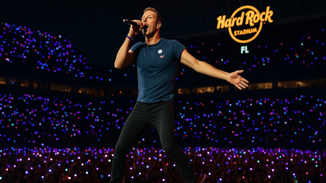 COLDPLAY - LIVE AT HARD ROCK STADIUM MIMAI FL, (07/26/2025) FULL SHOW