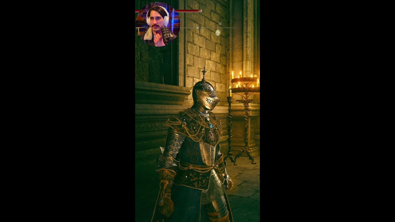 The Last Carian Knight Stands Before the Flame of Messmer