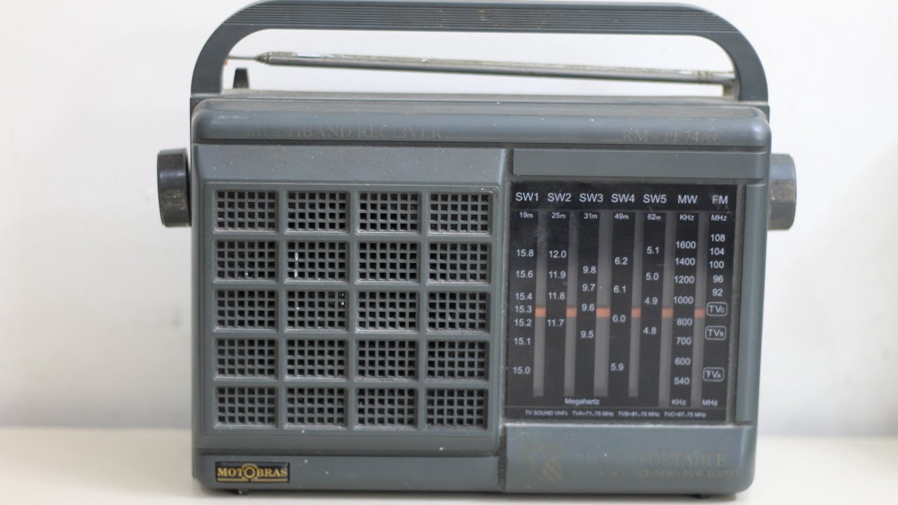 Conserto: Rádio Motobras de 7 Faixas RM-PF74AC