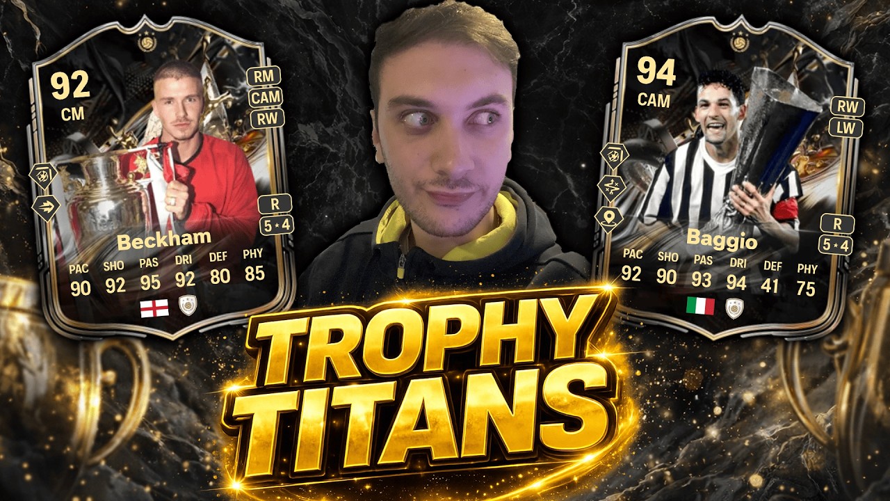 TROPHY TITANS TEAM 2!🏆EVO DC ILLEGALE + BECKHAM SBC 700K!🔥