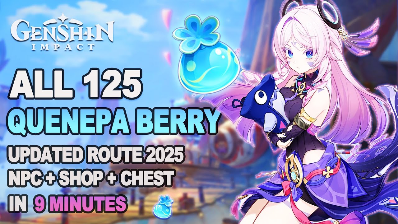 All Quenepa Berry Locations Genshin Impact | Citlali Ascension Materials | Easy & Efficient Route