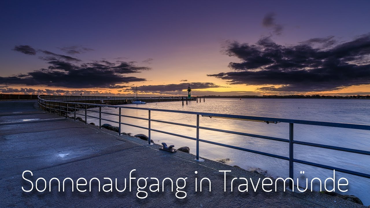 Sonnenaufgang in Travemünde