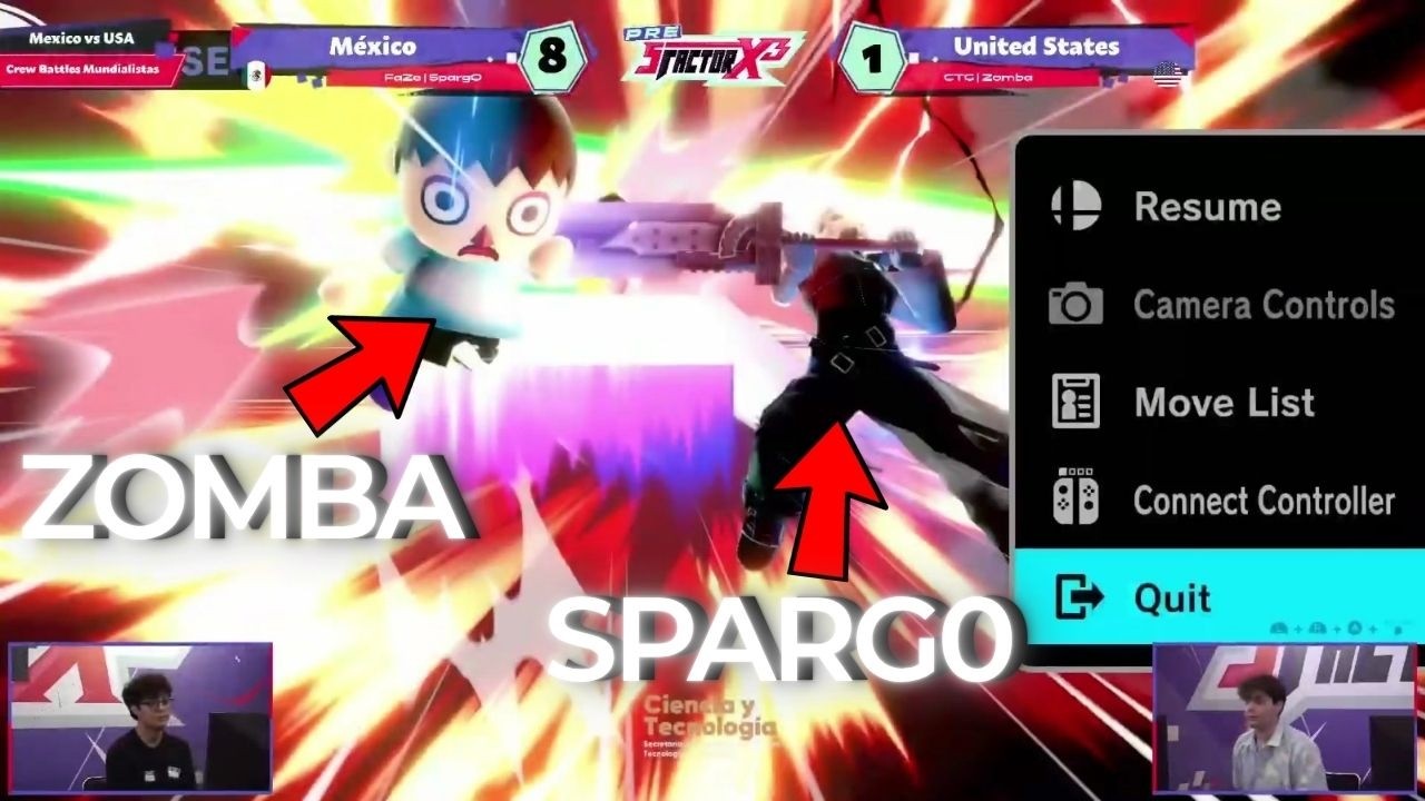 SPARG0 MAKES ZOMBA RAGE QUIT! | S FACTOR X3 CREW BATTLES