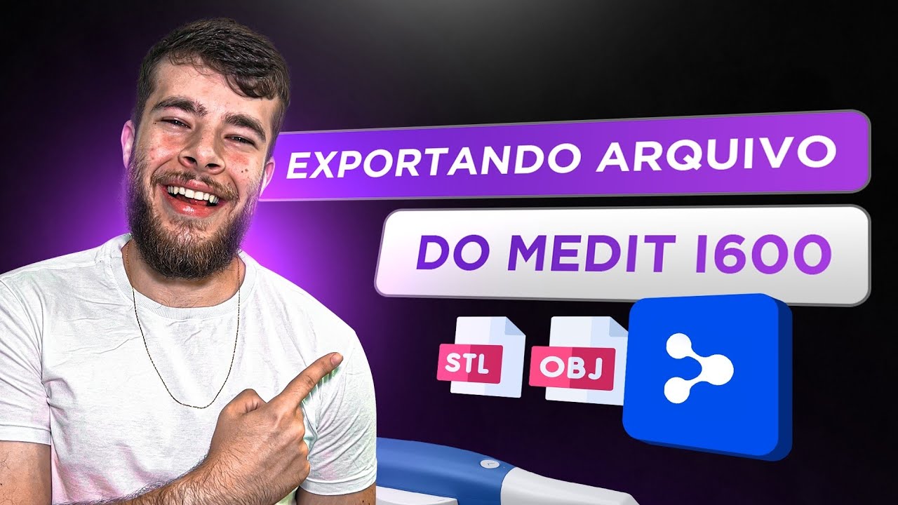 Como Exportar Arquivos do Medit i600 / i700 de Forma Simples e Rápida